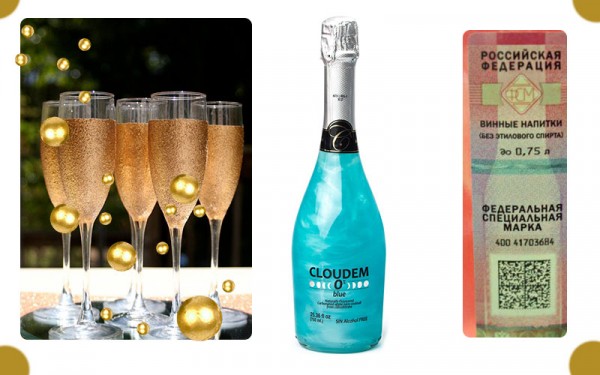 Перламутровое шампанское с блестками: популярные виды и советы по выбору