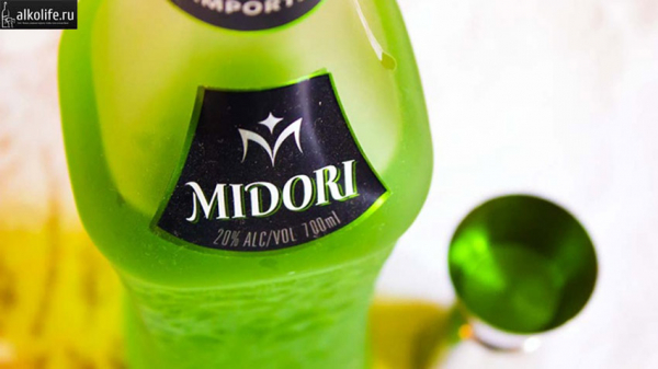 Мидори (Midori): японский ликер зеленого цвета