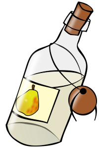 Этикетка на бутылку самогона